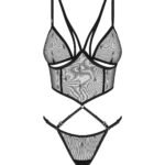 Komplektas Obsessive Anniverse Special Top ir stringai S-3XL