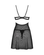 Komplektas Obsessive Nutris babydoll naktinukai ir stringai XS-2XL - Image 5