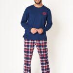 Pižama Key MNS 613 B24 Flanela M-2XL vyriška