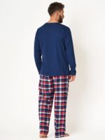 Pižama Key MNS 613 B24 Flanela M-2XL vyriška - Image 3