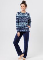 Pižama Key LHS 894 B24 ilgomis rankovėmis S-XL moteriška
