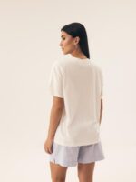 Pižama Henderson Ladies 42783 Nanda trumpomis rankovėmis S-XL - Image 6