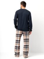 Pižama Key MNS 444 B25 ilgomis rankovėmis M-2XL vyriška - Image 2