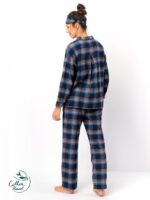 Pižama Key LNS 431 B25 ilgomis rankovėmis S-XL sagstoma moteriška - Image 3