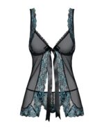 Komplektas Obsessive Amanta babydoll naktinukai S-XL