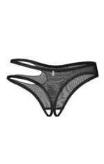 Stringai Obsessive Saturis atviru tarpkoju S-3XL