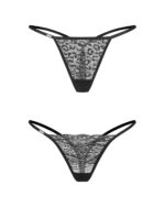 Stringai Obsessive Clara 2 vnt. pakuotė S-3XL