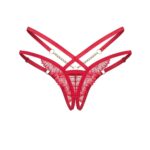 Stringai Obsessive Matildea atviru tarpkoju S-3XL