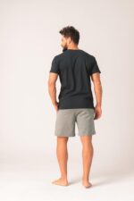 Pižama Key MNS 637 A26 trumpomis rankovėmis 3XL-4XL vyriška - Image 2