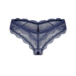 Kelnaitės Obsessive Nightly Blue atviru tarpkoju XS-2XL
