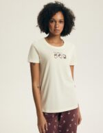 Pižama Henderson Ladies 44465 Evika trumpomis rankovėmis S-XL - Image 5