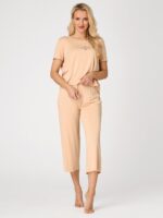 Pižama Key LNS 771 A26 trumpomis rankovėmis modalas 2XL-3XL