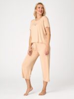 Pižama Key LNS 771 A26 trumpomis rankovėmis modalas 2XL-3XL - Image 4