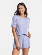Pižama Moraj PDD3100-008 trumpomis rankovėmis S-2XL - Image 2