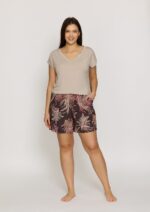 Pižamos šortai Mefemi Mix&Match Mila PDI1 raštuoti S-2XL - Image 4