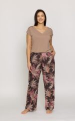 Pižamos kelnės Mefemi Mix&Match Mila PDX1 raštuotos S-2XL - Image 6