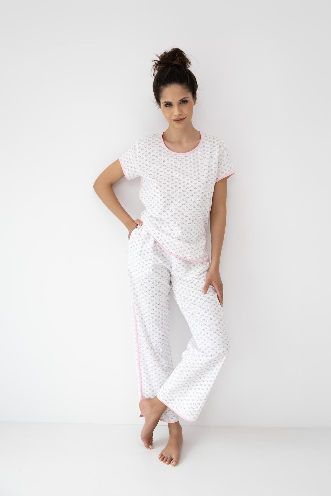 436622.jpg Pižama Sensis Lexie trumpomis rankovėmis S-XL - Image 1