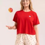 Pižama Moraj PDD2800-007 trumpomis rankovėmis S-XL