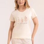 Pižama Moraj PDD3200-020 trumpomis rankovėmis S-XL
