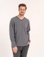 Pižama Moraj PDM4600-021 ilgomis rankovėmis M-2XL - Image 3