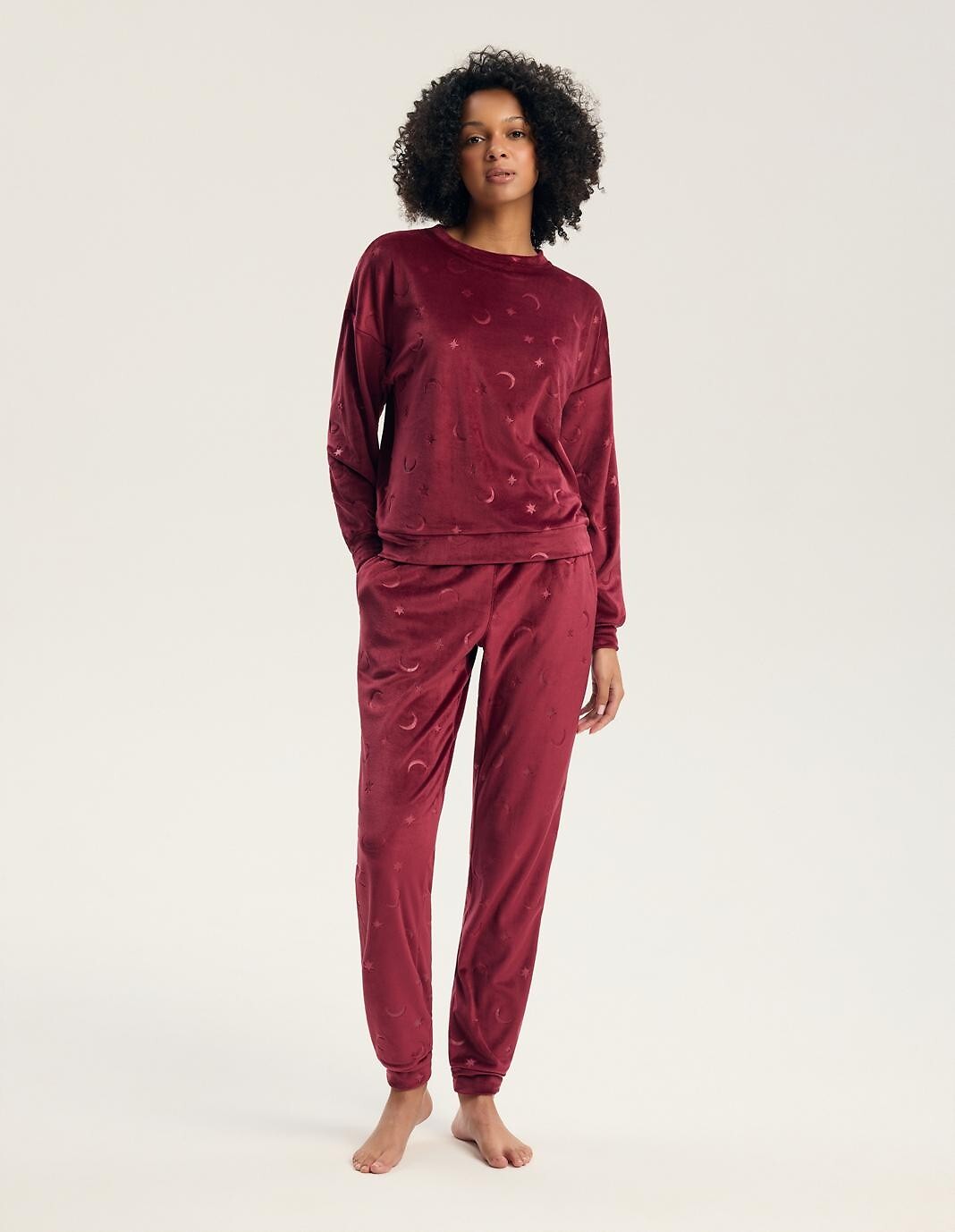 442610.jpg Pižama Henderson Ladies 45442 Gilly ilgomis rankovėmis S-3XL - Image 1