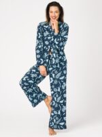 Pižama Key LNS 533 B26 ilgomis rankovėmis S-XL sagstoma