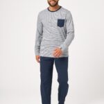 Pižama Key MNS 363 B26 ilgomis rankovėmis M-2XL