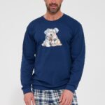 Pižama Cornette 115/322 Home Friends ilgos rankovės S-2XL