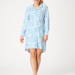 Naktinukai Key LND 657 B26 ilgomis rankovėmis S-XL sagstoma
