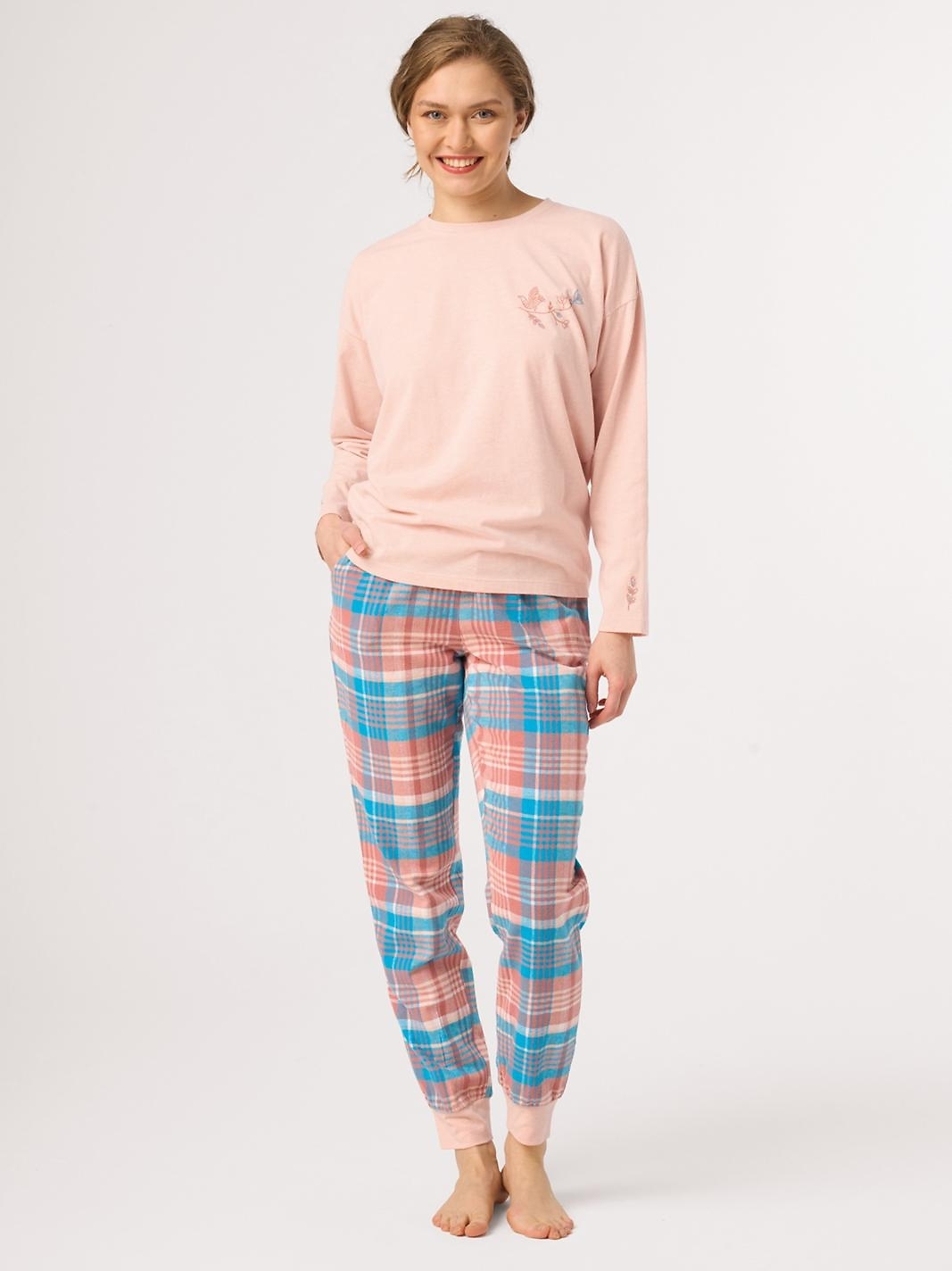 446225.jpg Pižama Key LNS 436 B26 ilgomis rankovėmis S-XL - Image 1