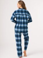Pižama Key LNS 465 B26 ilgomis rankovėmis S-XL sagstoma - Image 2
