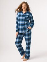 Pižama Key LNS 465 B26 ilgomis rankovėmis S-XL sagstoma