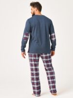 Pižama Key MNS 410 B26 ilgomis rankovėmis 3XL-4XL - Image 2