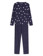 Pižama Henderson Ladies 45425 Gitte ilgomis rankovėmis S-2XL