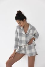 Piżama Sensis Joanna dł/r S-XL rozpinana - Image 4