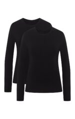 Koszulka Henderson Ladies 42862 Blue 4 dł/r A2 S-2XL wiskoza - Image 2
