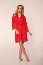 Szlafrok De Lafense 342 Fanny S-2XL damski - Image 6