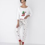 Piżama Sensis Lillian 3/4 Christmas S-XL
