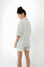Piżama Sensis Simona kr/r XS-2XL rozpinana - Image 4