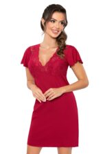 Elegantiški naktiniai marškiniai su rankovėmis – Luiza Bordo - Image 2