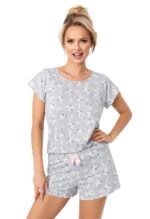 Moteriška medvilninė pižama su trumpais šortais – Bunny short - Image 2