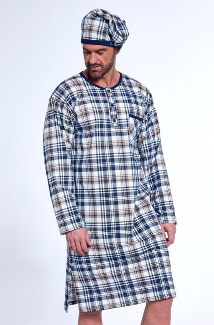 Naktinukai Cornette 110/30 ilgomis rankovėmis 3XL-5XL vyriška