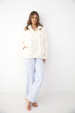 Bluza Sensis Renel ilgomis rankovėmis S-2XL atsegama - Image 4