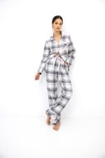 Pižama Sensis Ashlyn ilgomis rankovėmis XS-2XL sagstoma - Image 7