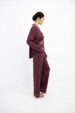 Pižama Sensis Samira ilgomis rankovėmis XS-2XL sagstoma - Image 5