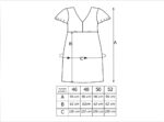 Rožiniai naktiniai marškiniai didelių dydžių – Evita plus size - Image 4