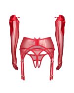 Komplektas Obsessive Gifty Red 3-PCS S-XL - Image 3